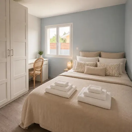 Βίλα With Jacuzzi In Bassin D'arcachon, 15 Min From Pilat Biganos